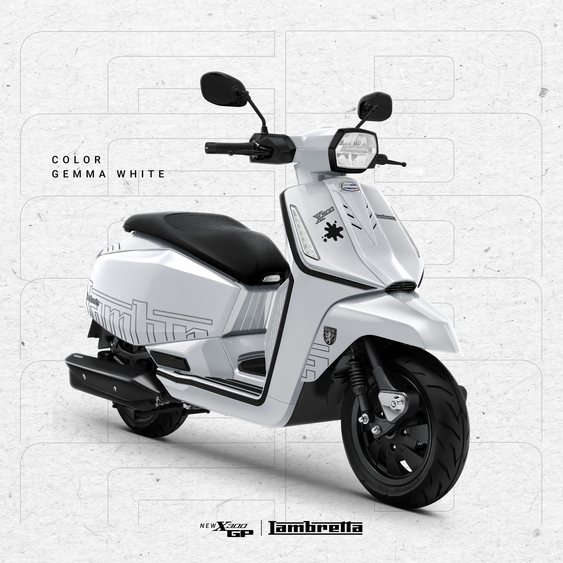 Lambretta X300 GP แลมเบรตต้า ปี 2024 : ภาพที่ 1