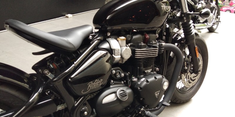 Triumph Bonneville Bobber Black ไทรอัมพ์ บอนเนวิลล์ ปี 2018 : ภาพที่ 9
