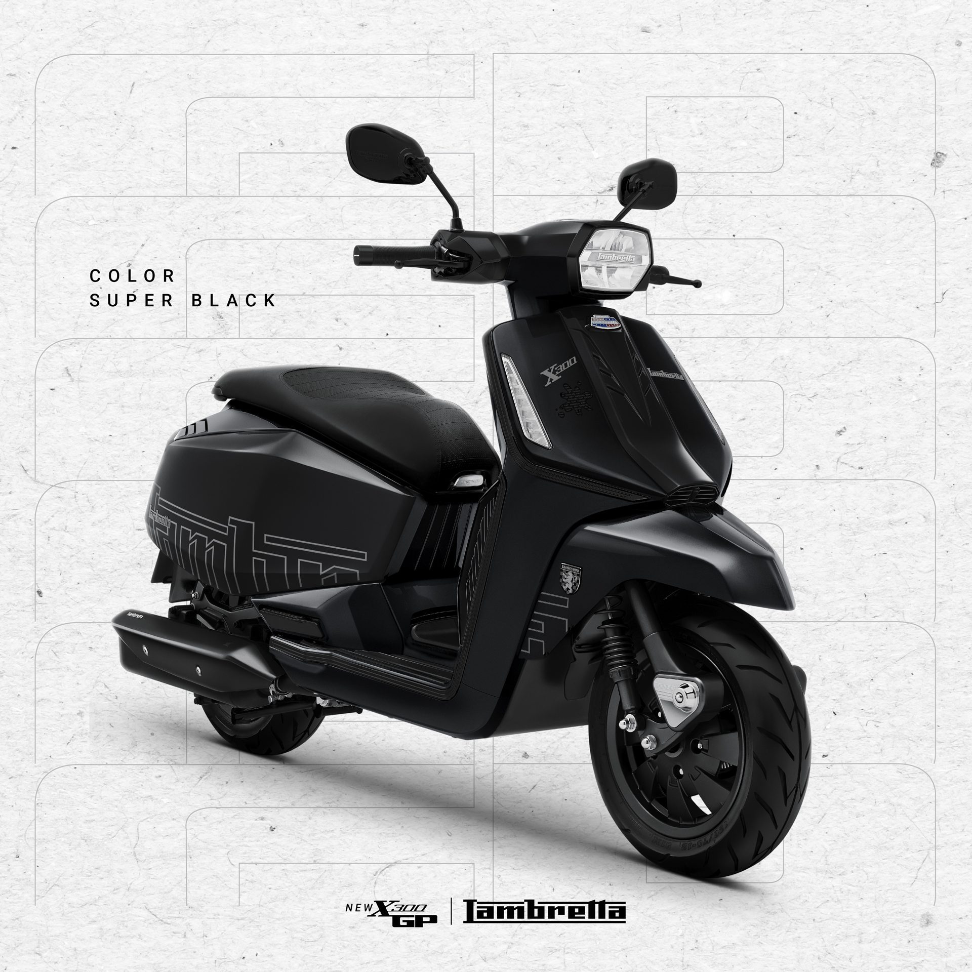 Lambretta X300 GP แลมเบรตต้า ปี 2024 : ภาพที่ 2
