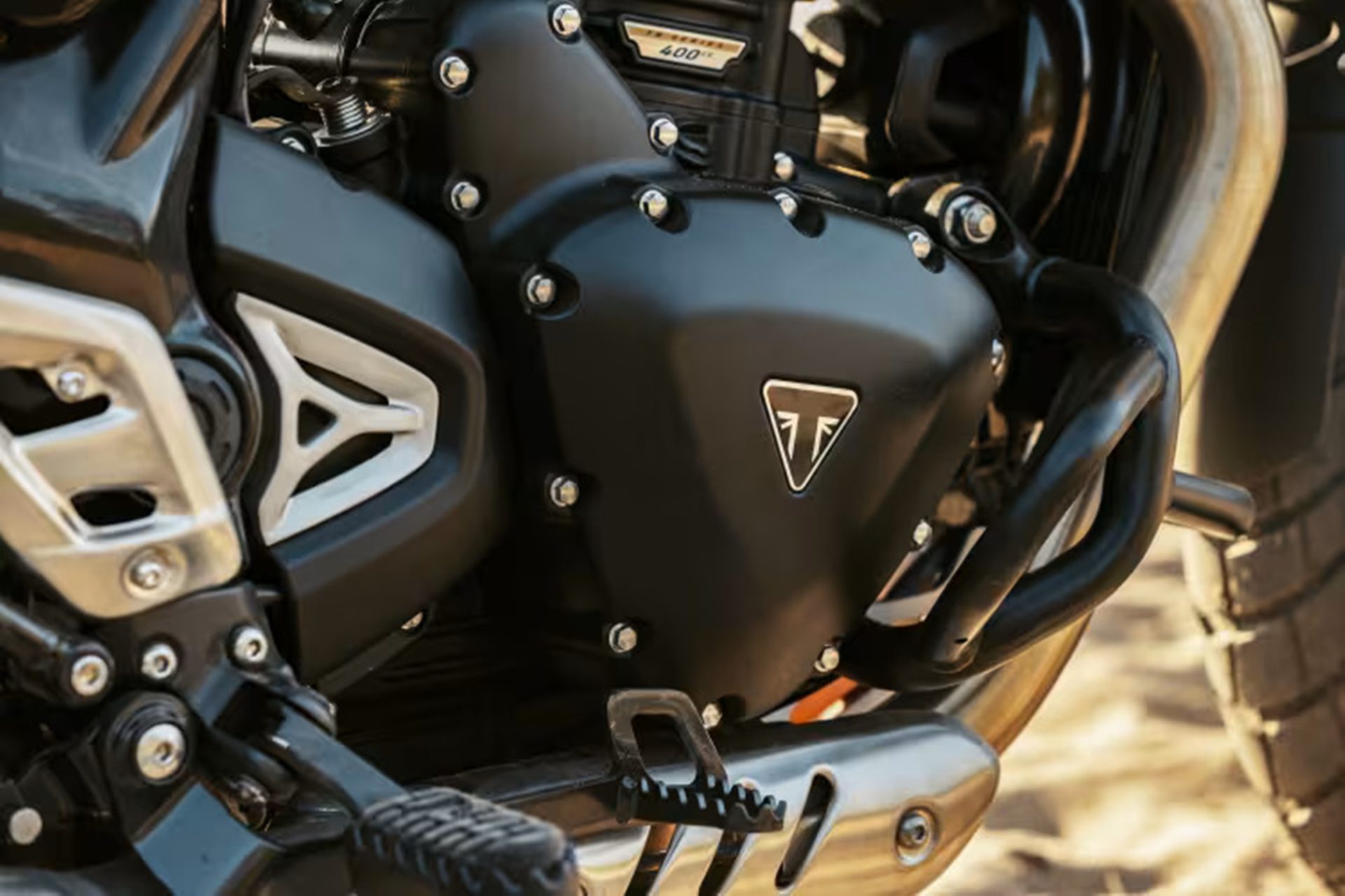 Triumph Scrambler 400 XC ไทรอัมพ์ สกรีมเบลอร์ ปี 2025 : ภาพที่ 4