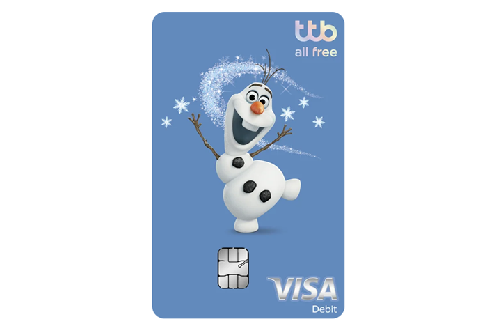 บัตรเดบิต ทีทีบี ออลล์ฟรี ดิสนีย์ (ttb all free Disney Debit Cards)-ธนาคารทหารไทยธนชาต (TTB) : ภาพที่ 3