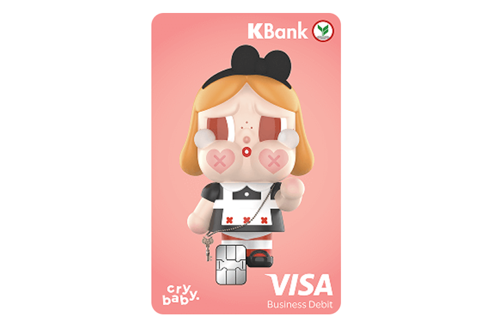 บัตรเดบิต CRYBABY กสิกรไทย-ธนาคารกสิกรไทย (KBANK) : ภาพที่ 5