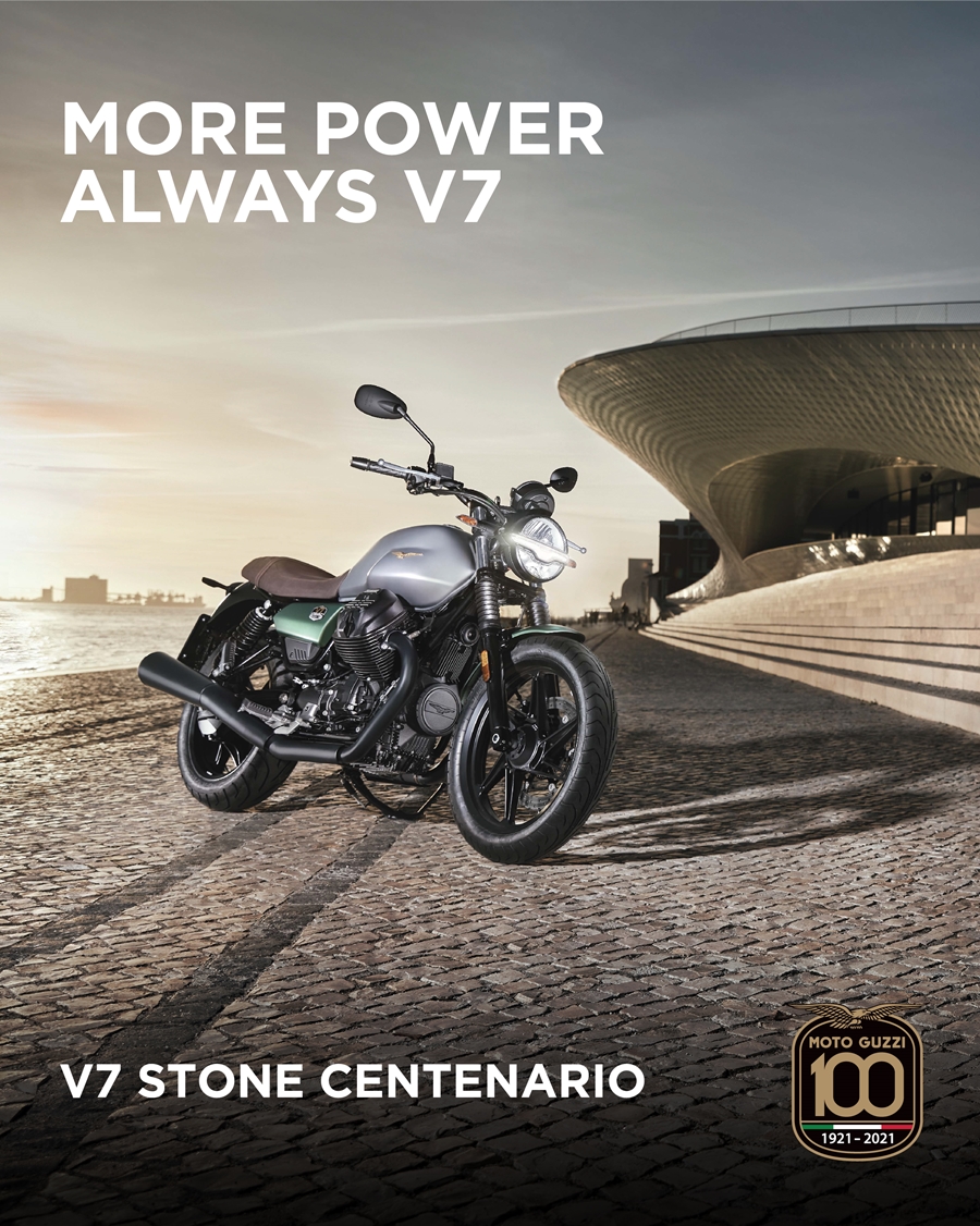 Moto Guzzi V7 Stone Centenario E5 โมโต กุชชี่ วี7 ปี 2021 : ภาพที่ 1