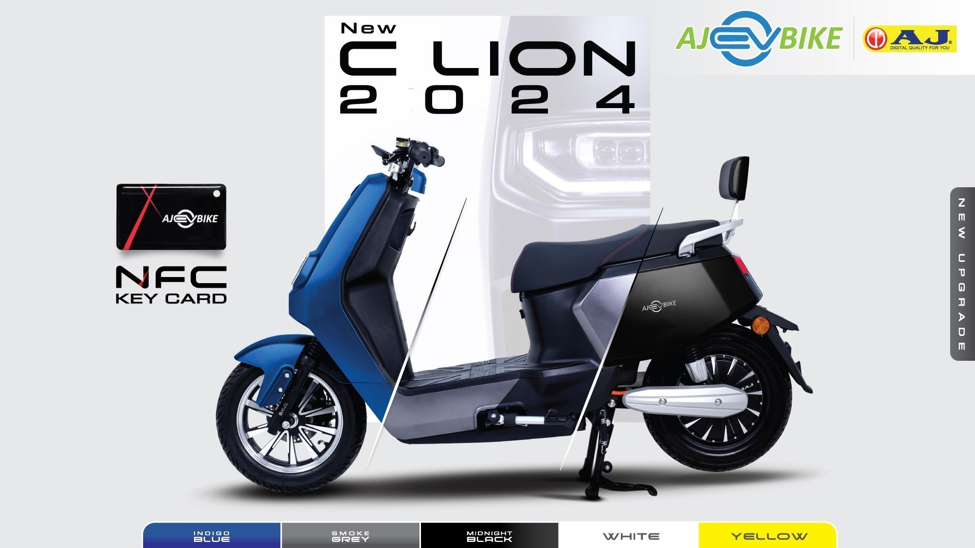 AJ EV BIKE C-Lion EV เอเจ อีวี ไบค์ ปี 2024 : ภาพที่ 8