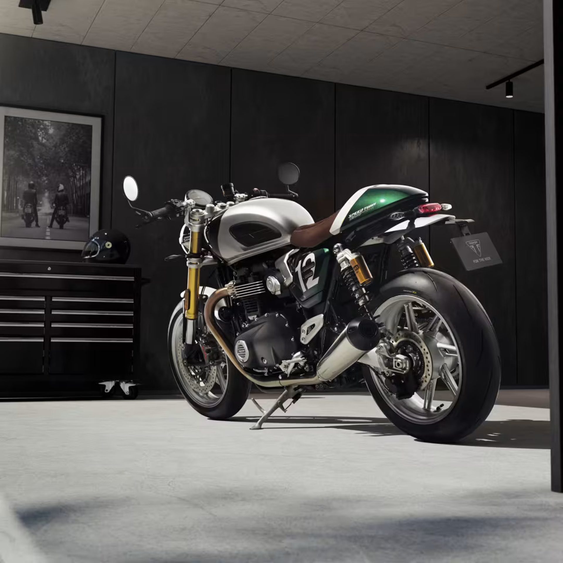 Triumph Speed Twin 1200 Cafe Racer Edition ไทรอัมพ์ สปีด ปี 2026 : ภาพที่ 2