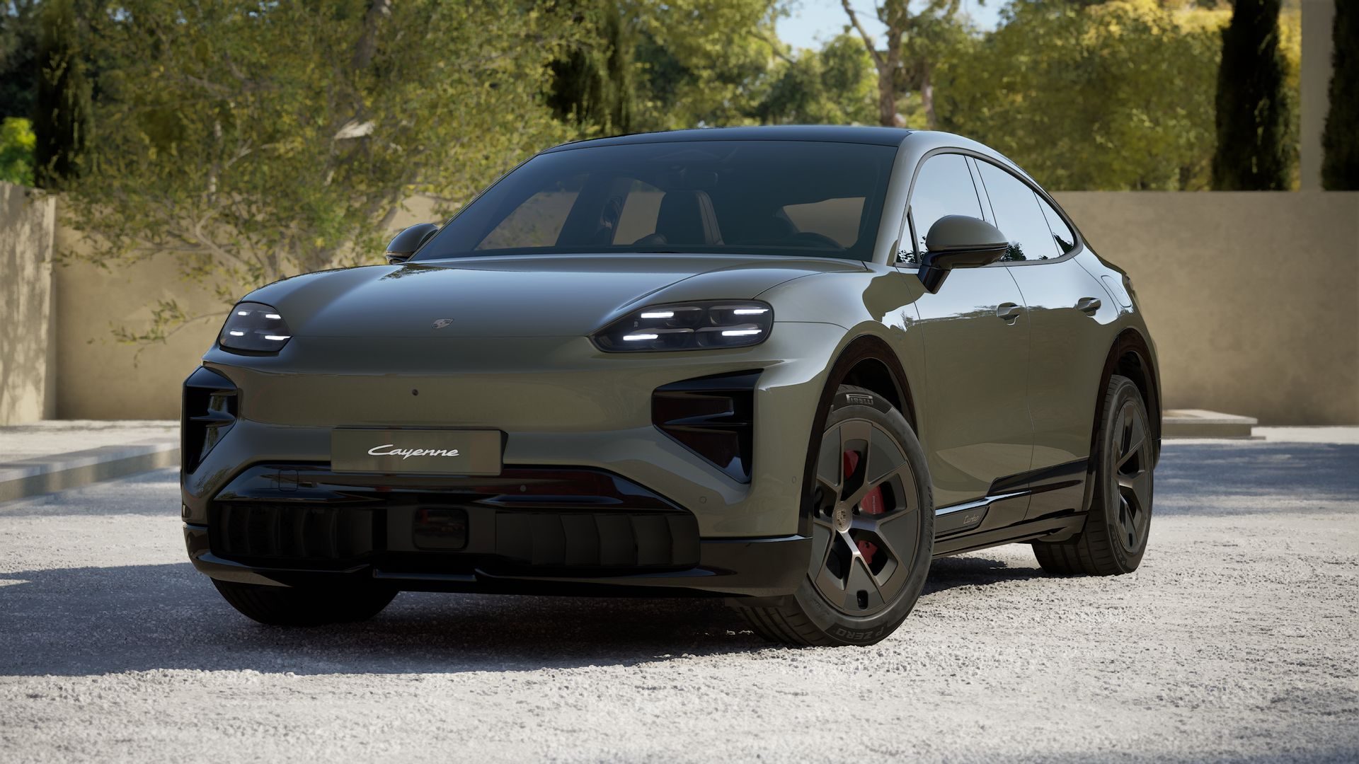 Porsche Cayenne Turbo Coupé Electric ปอร์เช่ คาเยน ปี 2026 : ภาพที่ 1