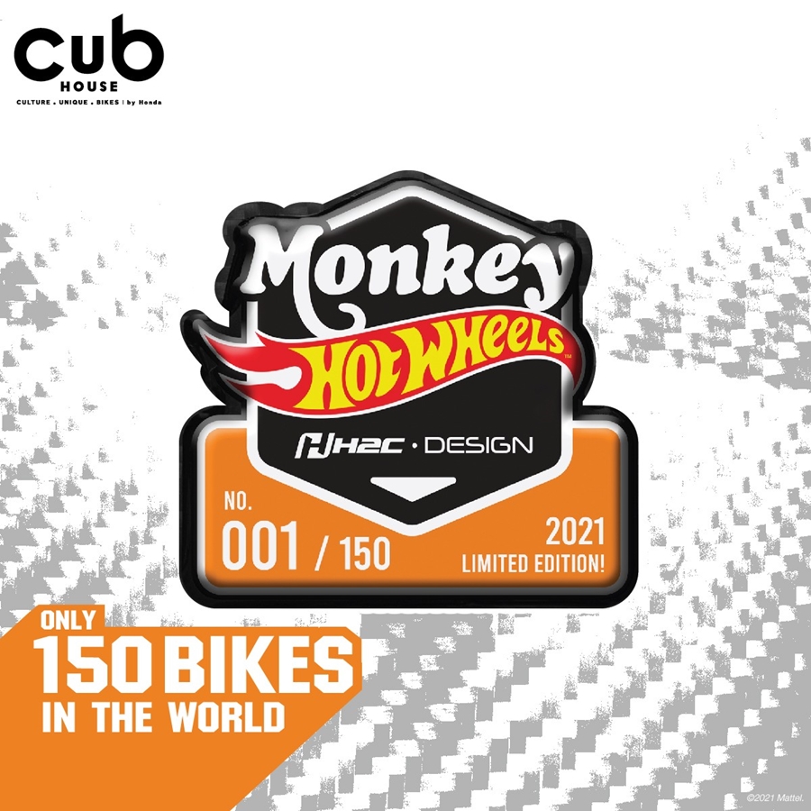 Honda Monkey x Hot Wheels Limited Edition ฮอนด้า ปี 2021 : ภาพที่ 6