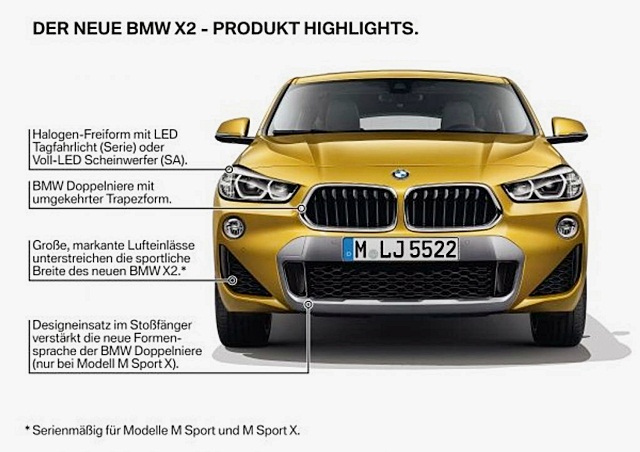 BMW X2 sDrive20i M Sport X บีเอ็มดับเบิลยู X2 ปี 2018 : ภาพที่ 13
