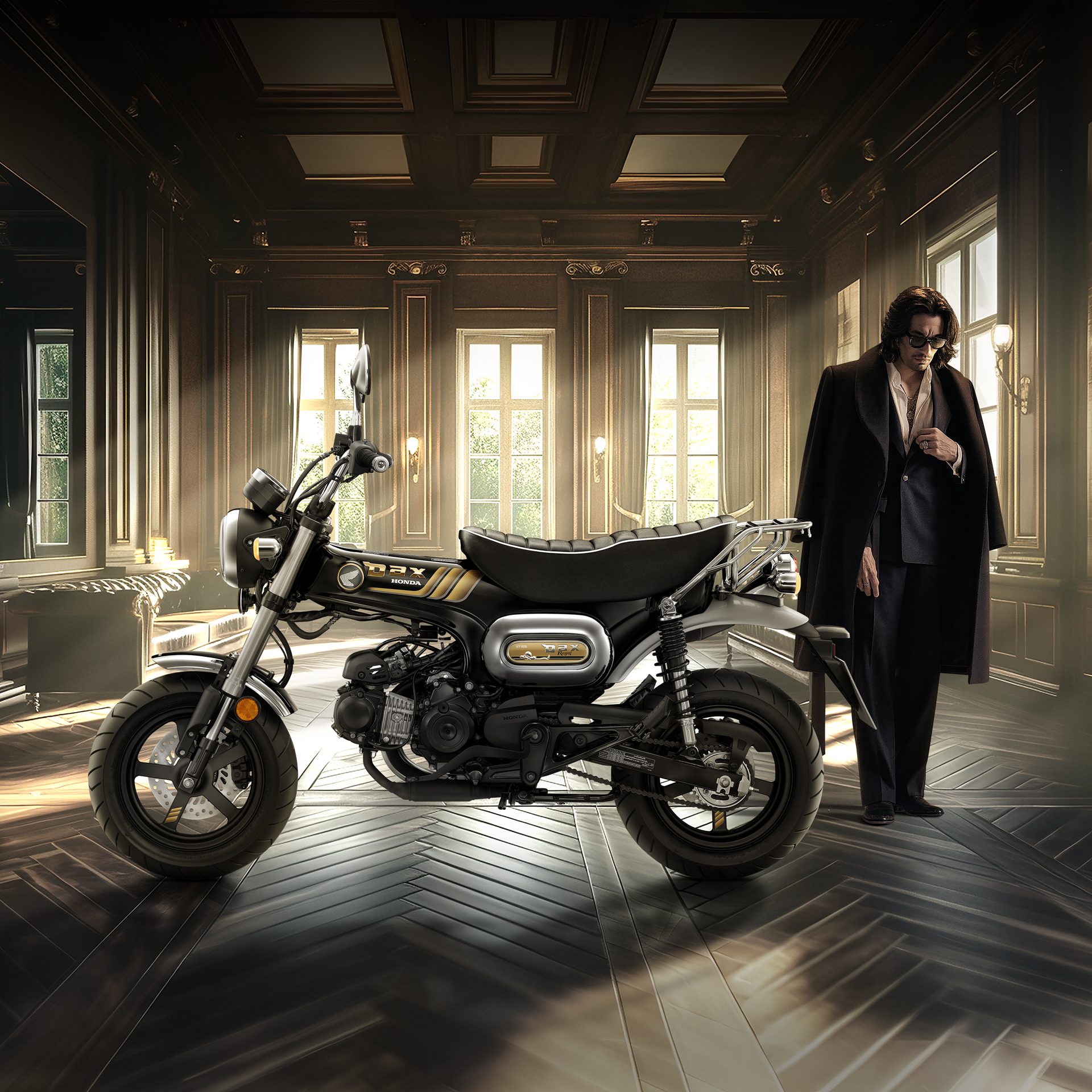 Honda DAX 125 Royal Limited Edition ฮอนด้า ปี 2025 : ภาพที่ 3