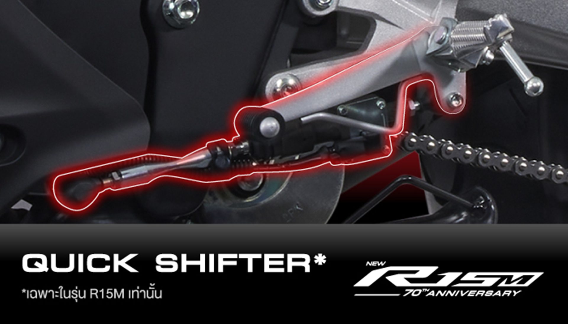 Yamaha R15 M 70th Anniversary ยามาฮ่า ปี 2026 : ภาพที่ 6