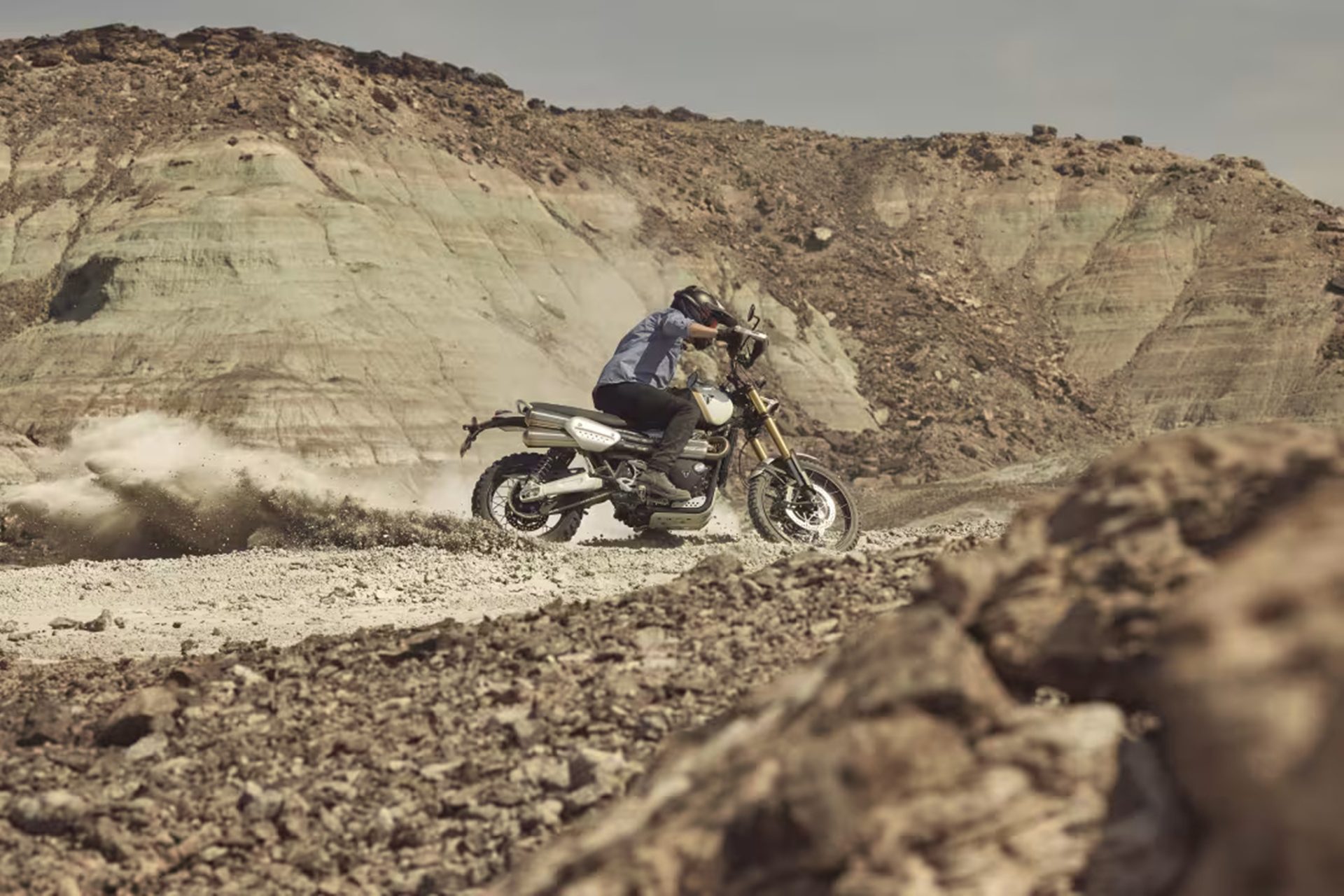 Triumph Scrambler 1200 XE ไทรอัมพ์ สกรีมเบลอร์ ปี 2025 : ภาพที่ 4