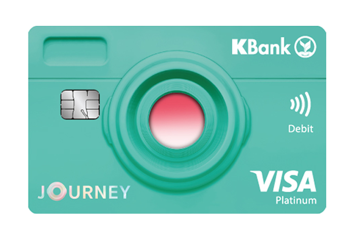 บัตรเดบิต JOURNEY-ธนาคารกสิกรไทย (KBANK) : ภาพที่ 1