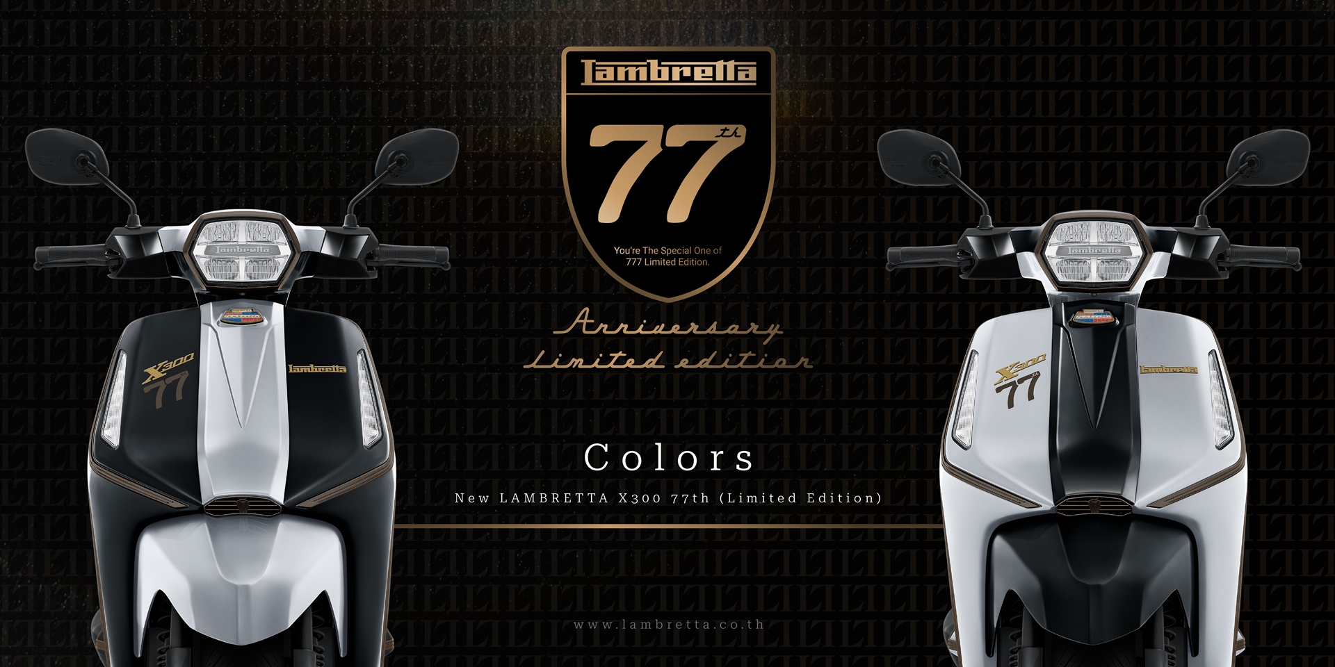 Lambretta X300 77th Anniversary Limited Edition แลมเบรตต้า ปี 2024 : ภาพที่ 6