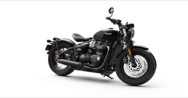 Triumph Bonneville Bobber Black ไทรอัมพ์ บอนเนวิลล์ ปี 2018 : ภาพที่ 1