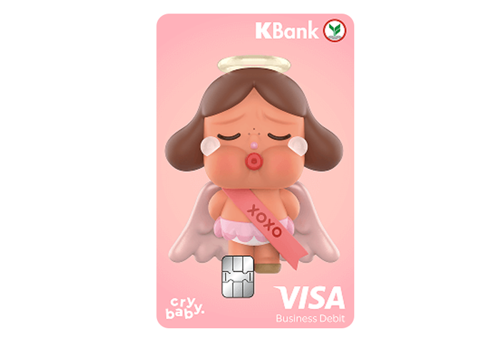 บัตรเดบิต CRYBABY แม็กซ์พลัส กสิกรไทย-ธนาคารกสิกรไทย (KBANK) : ภาพที่ 3