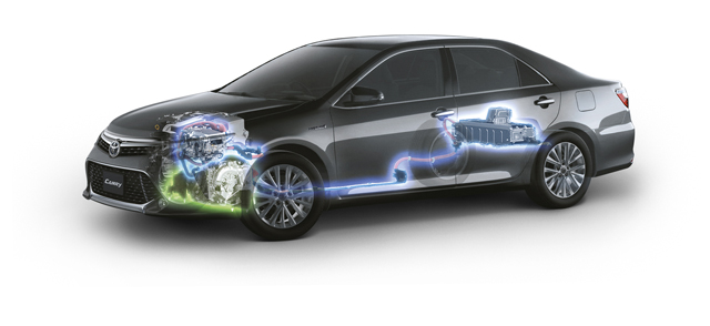 Toyota Camry Hybrid 2.5 HV CD โตโยต้า แคมรี่ไฮบริด ปี 2015 : ภาพที่ 15