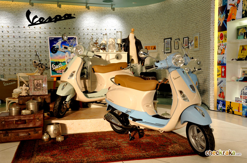 Vespa LX 125 3Vie Vintage Edition 2556 เวสป้า ปี 2013 : ภาพที่ 5