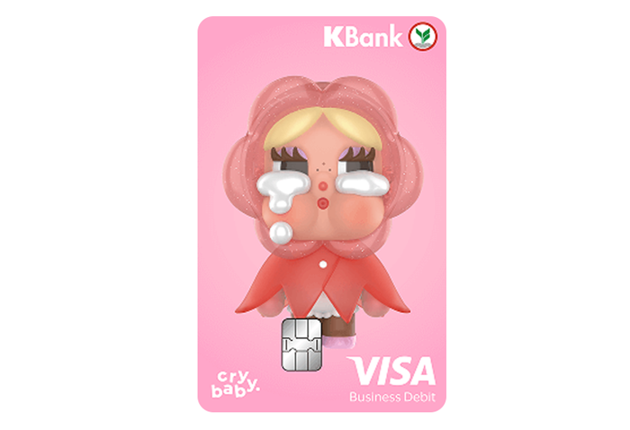 บัตรเดบิต CRYBABY แม็กซ์พลัส กสิกรไทย-ธนาคารกสิกรไทย (KBANK) : ภาพที่ 2