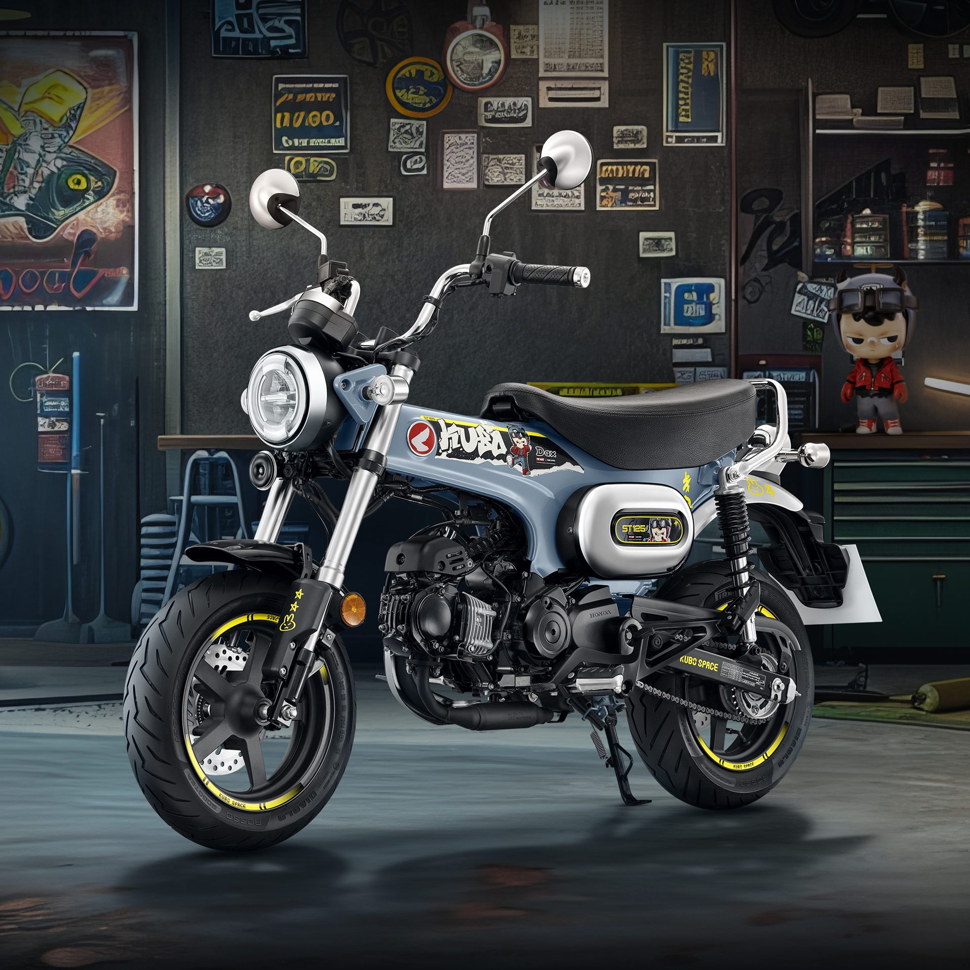 Honda DAX 125 KUBO Limited Edition ฮอนด้า ปี 2024 : ภาพที่ 5