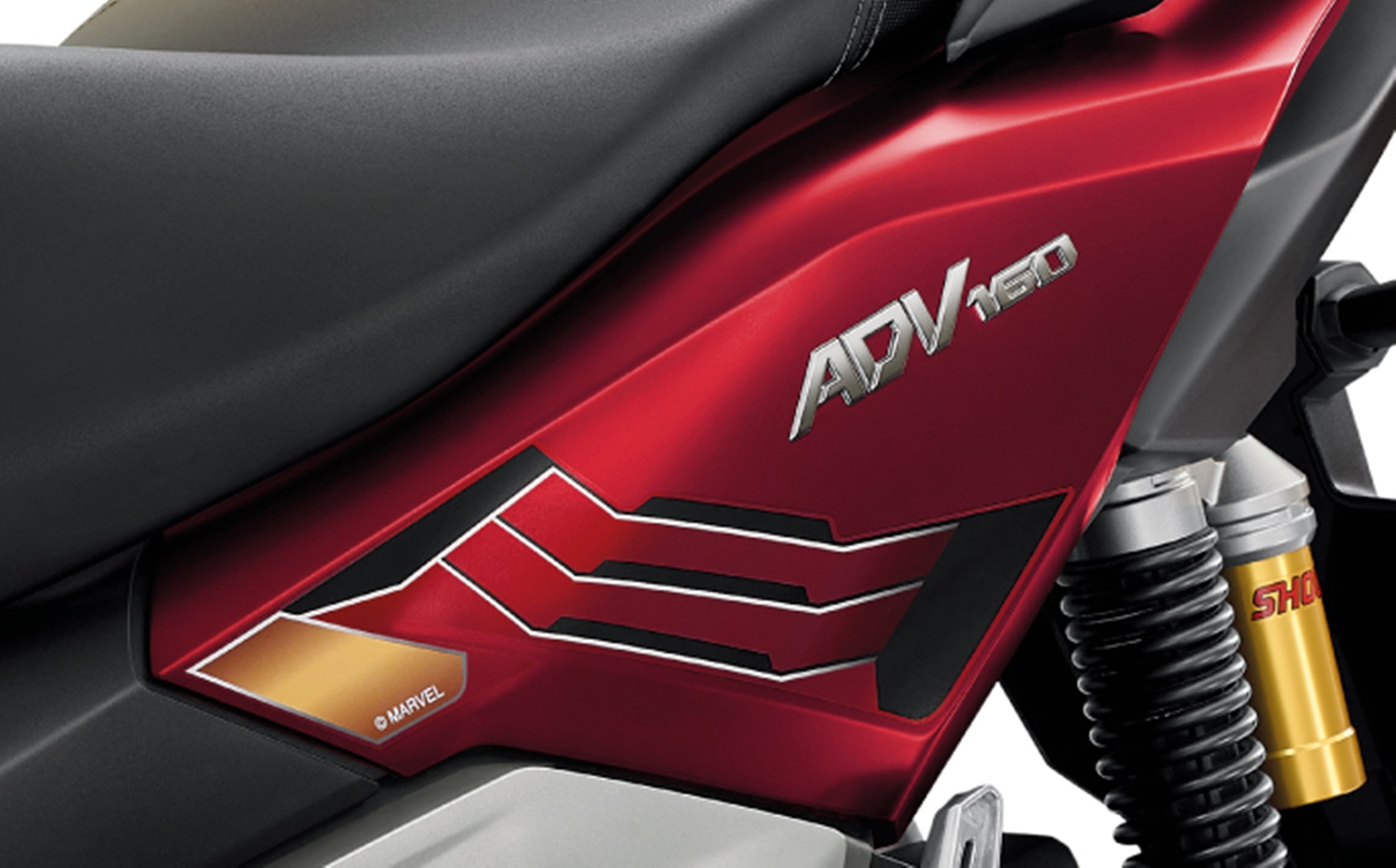 Honda ADV 160 Limited Edition Inspired by Marvel Collection ฮอนด้า ปี 2023 : ภาพที่ 4