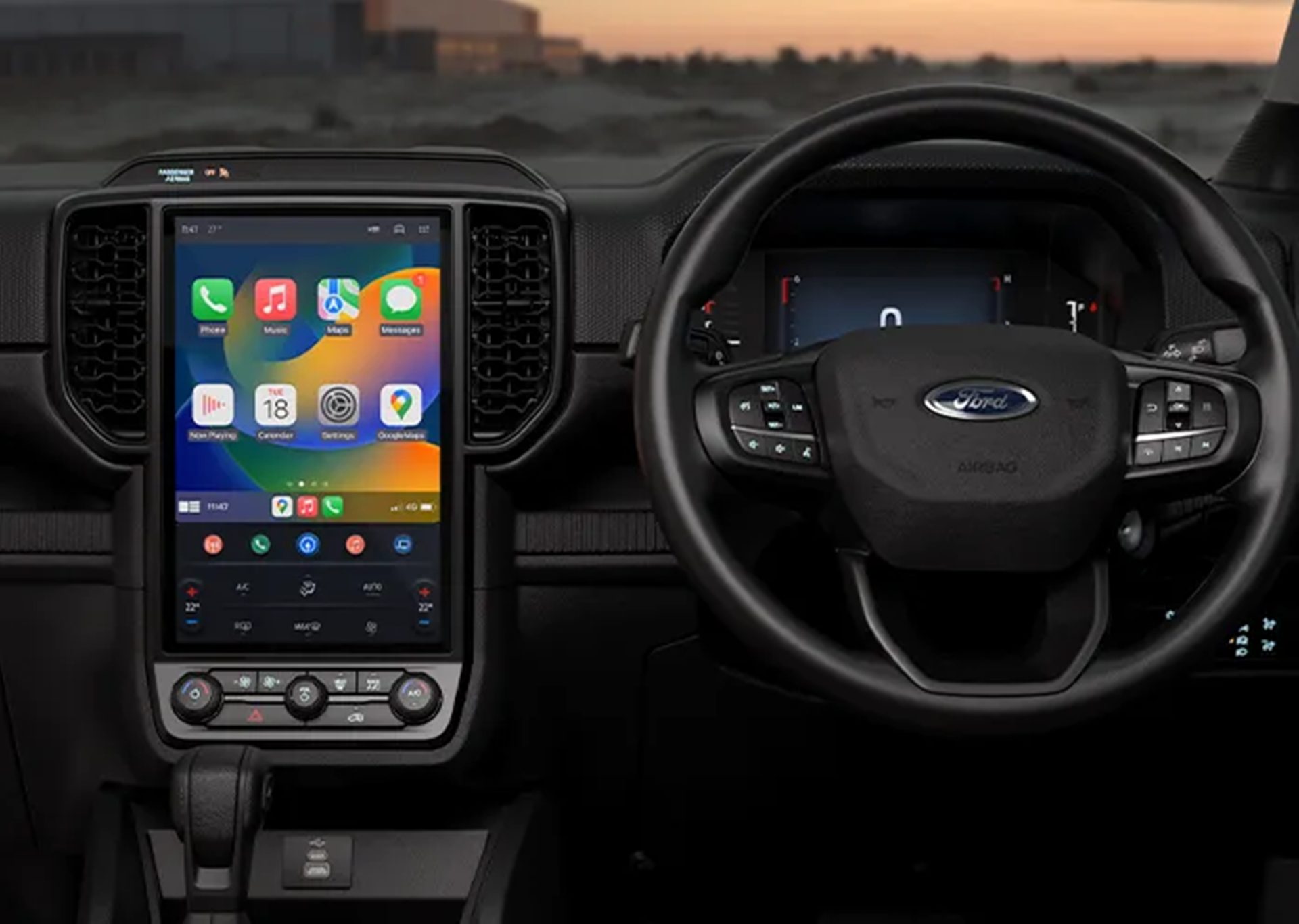 Ford Ranger Double Cab XLS 2.0L Turbo HR 10AT ฟอร์ด เรนเจอร์ ปี 2026 : ภาพที่ 4