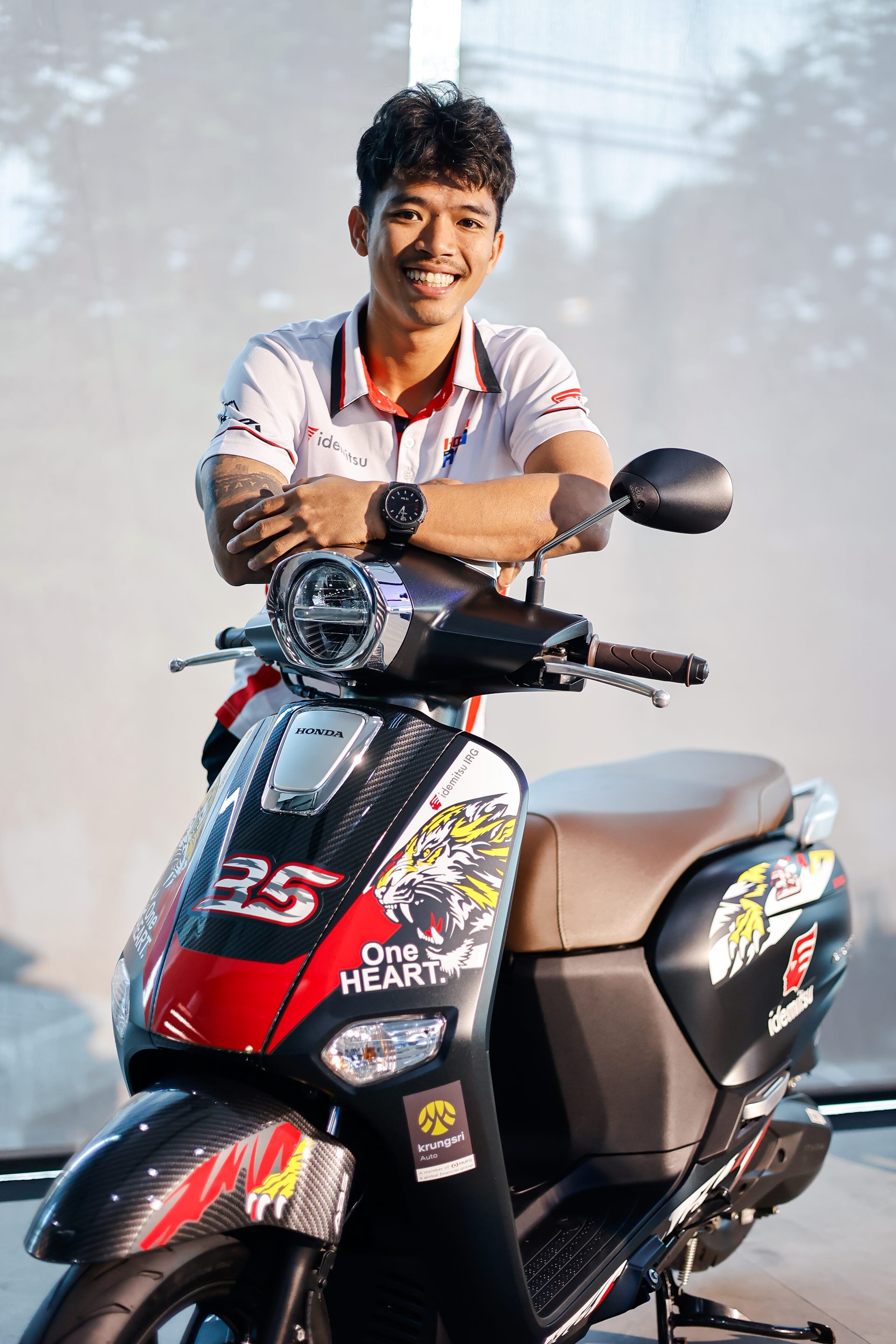 Honda Giorno+ Moto2 ThaiGP 2024 Limited Edition ฮอนด้า จีออโน่ พลัส ปี 2024 : ภาพที่ 2