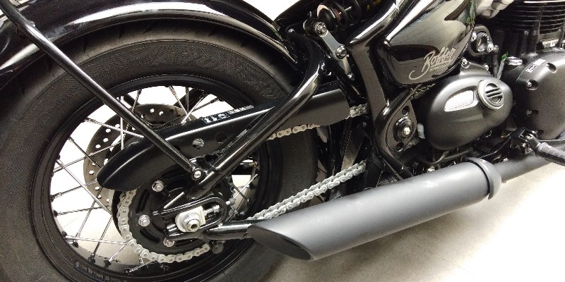 Triumph Bonneville Bobber Black ไทรอัมพ์ บอนเนวิลล์ ปี 2018 : ภาพที่ 8