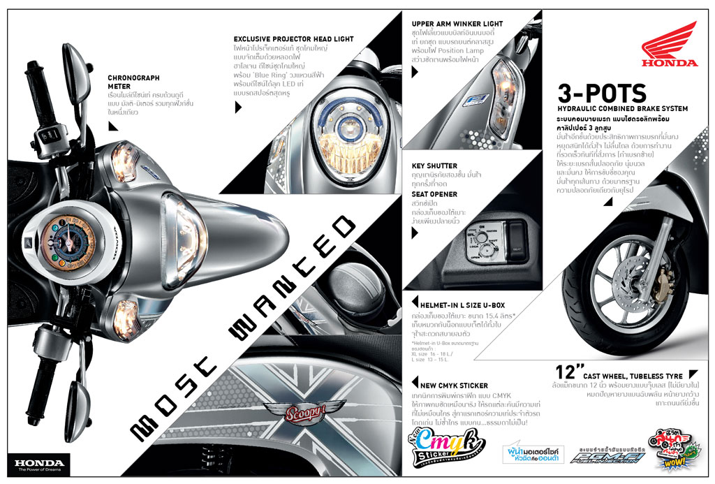 Honda Scoopy i Club 12 ฮอนด้า สกู้ปปี้ไอ ปี 2013 : ภาพที่ 5