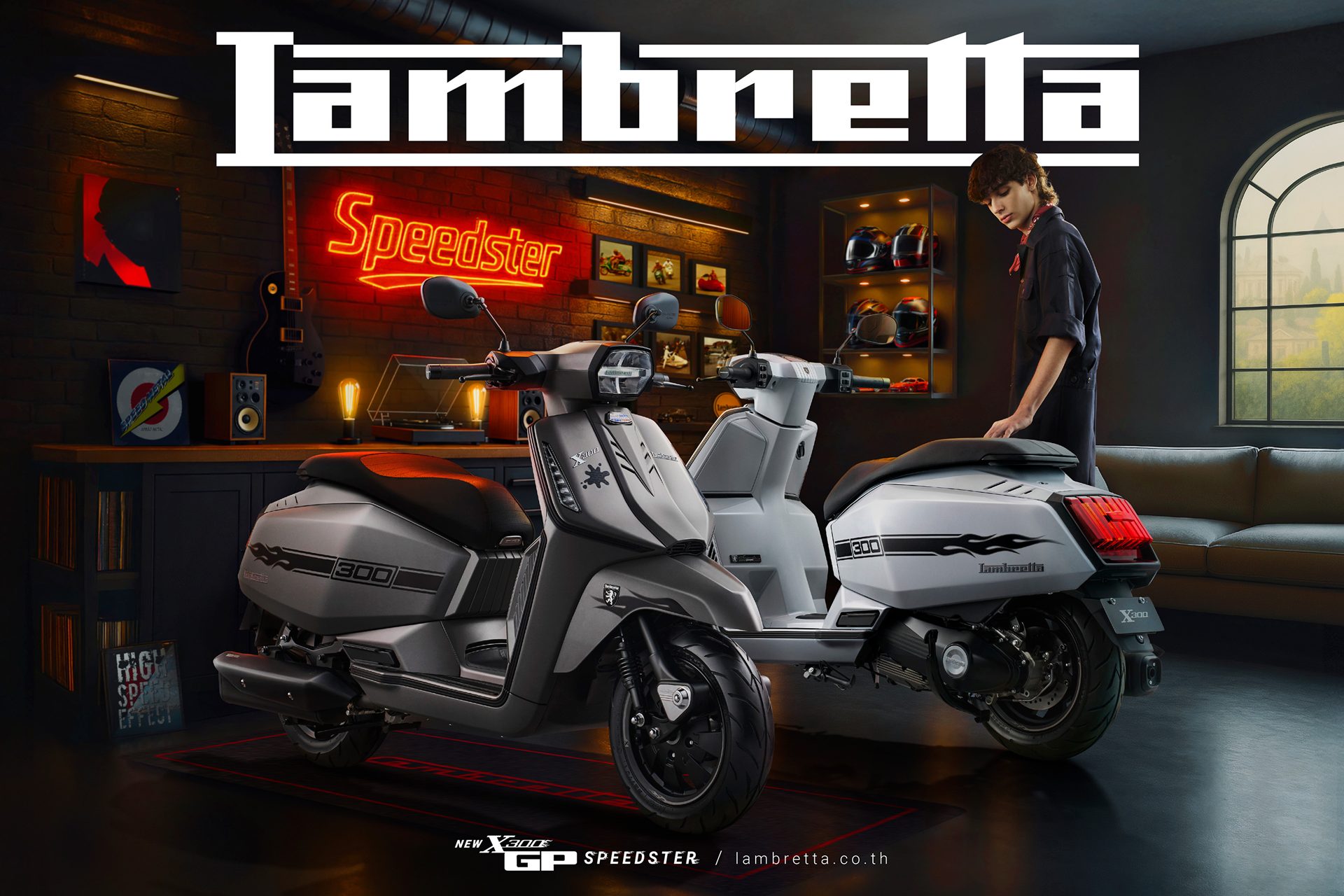 Lambretta X300 GP แลมเบรตต้า ปี 2026 : ภาพที่ 12