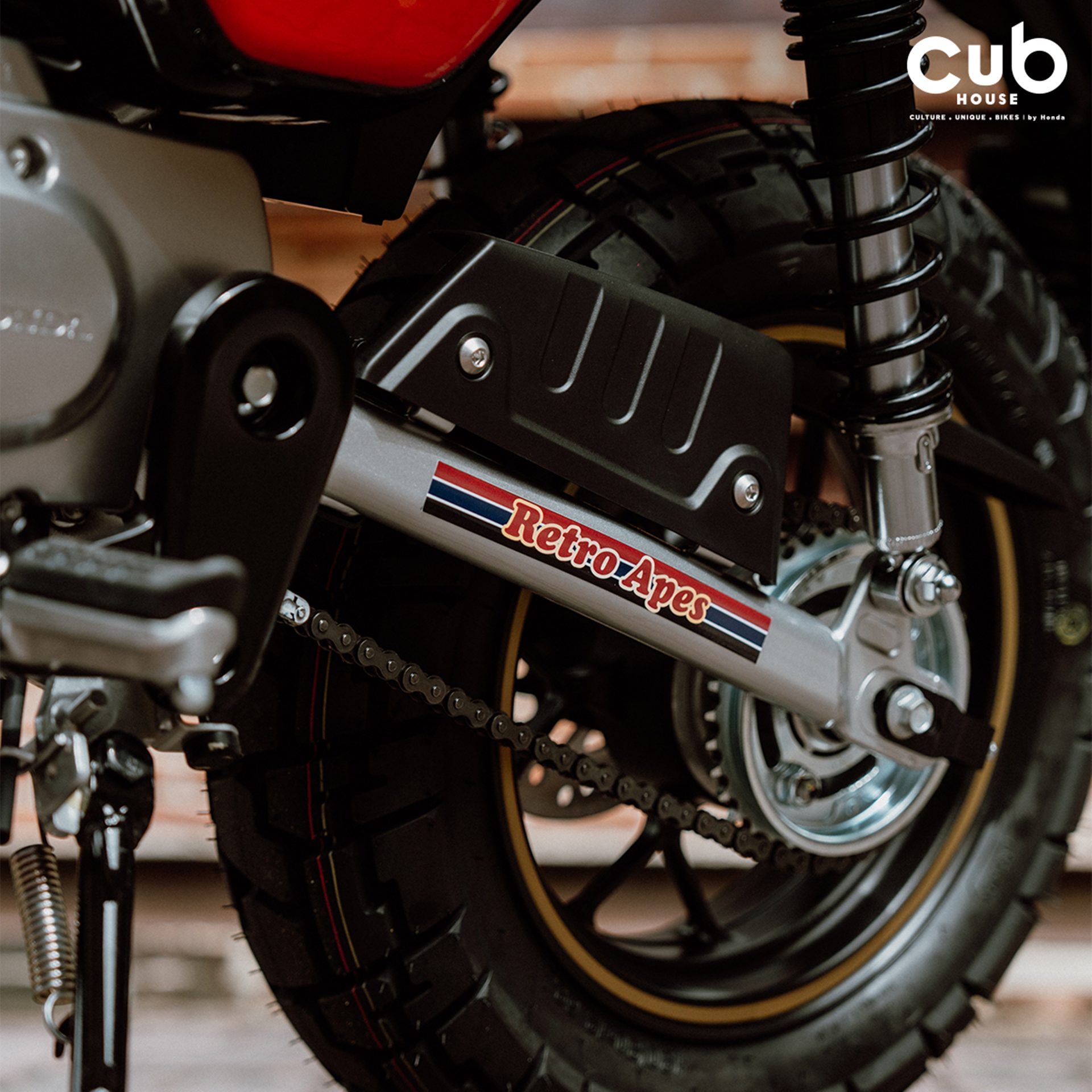 Honda Monkey Retro Apes Custom Edition ฮอนด้า ปี 2024 : ภาพที่ 5