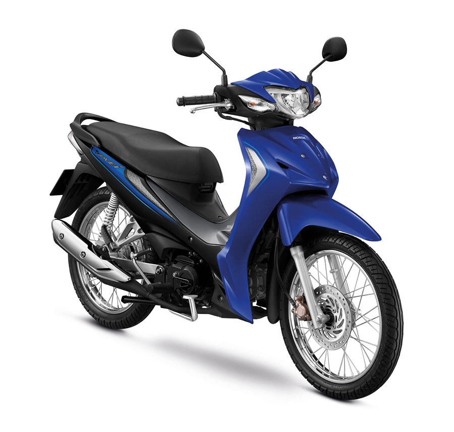 Honda Wave 110i สตาร์ทเท้า ดิสก์เบรกหน้า ล้อซี่ลวด ฮอนด้า เวฟ ปี 2022 : ภาพที่ 3