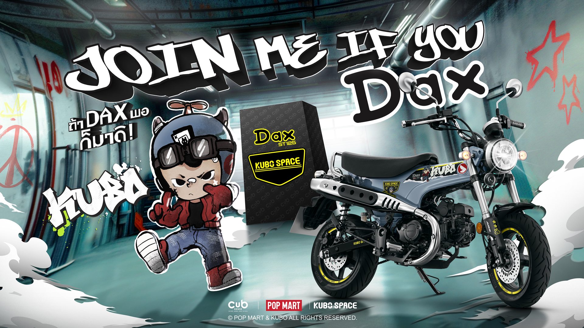 Honda DAX 125 KUBO Limited Edition ฮอนด้า ปี 2024 : ภาพที่ 7