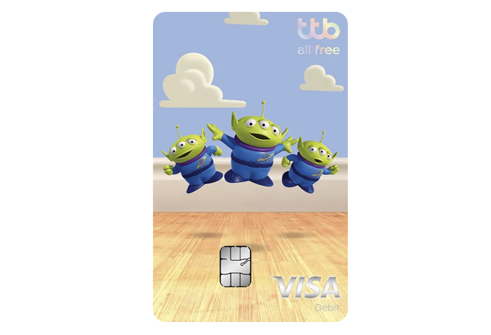 บัตรเดบิต ทีทีบี ออลล์ฟรี ดิสนีย์ (ttb all free Disney Debit Cards)-ธนาคารทหารไทยธนชาต (TTB) : ภาพที่ 6