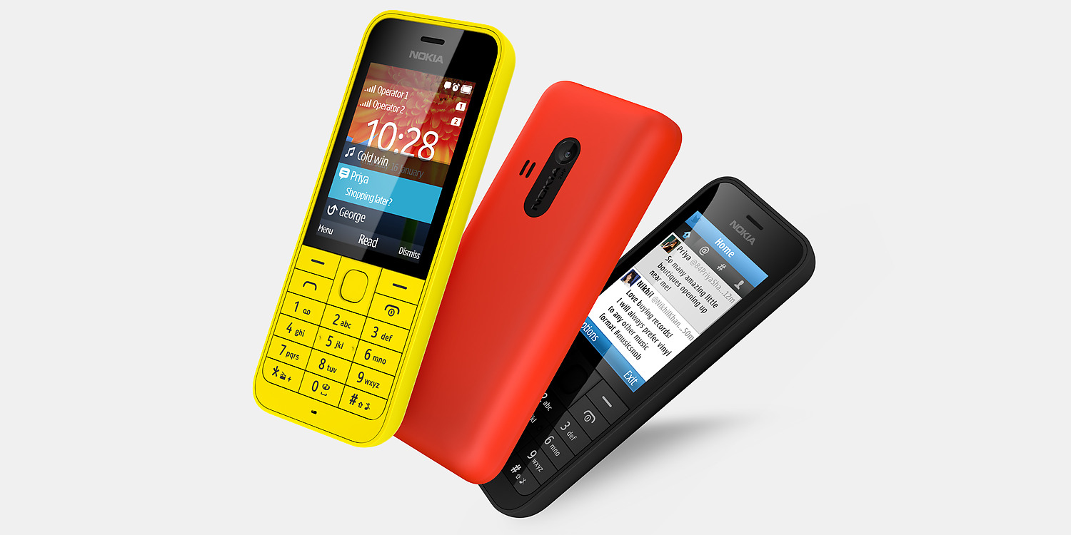Nokia 2 Series 220 Dual SIM โนเกีย 2 ซีรี่ย์ 220 ดูอัล ซิม : ภาพที่ 1