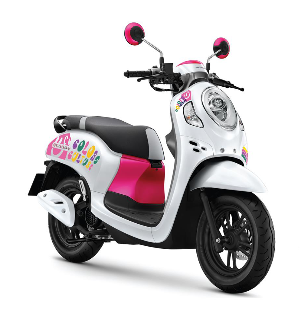 Honda Scoopy Colors Culture Limited Edition ฮอนด้า ปี 2023 : ภาพที่ 1