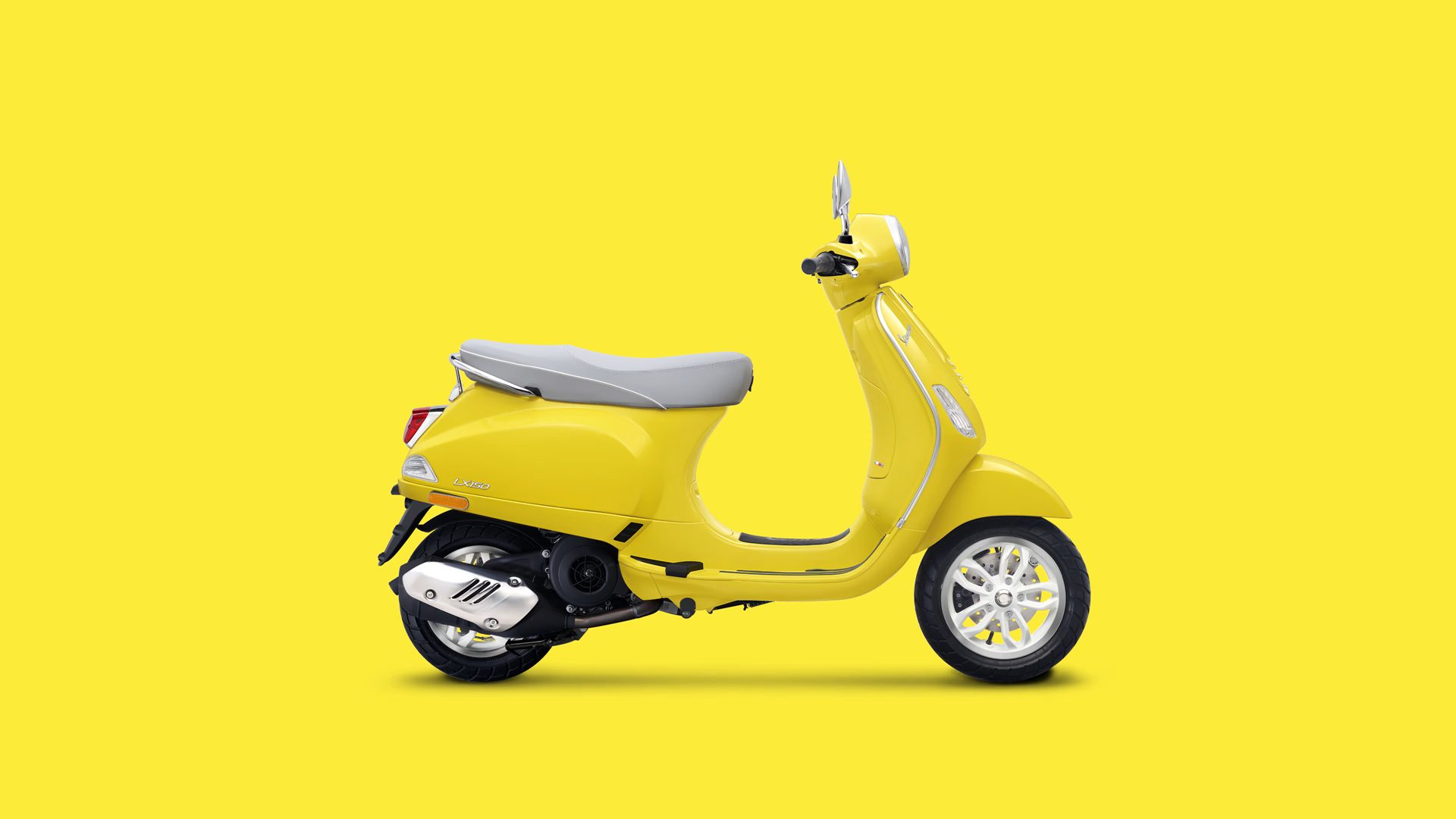 Vespa LX 150 I-GET ABS White Edition เวสป้า ปี 2025 : ภาพที่ 8