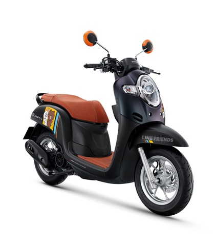 Honda Scoopy i LINE FRIENDS Special Edition ฮอนด้า สกู้ปปี้ไอ ปี 2019 : ภาพที่ 2
