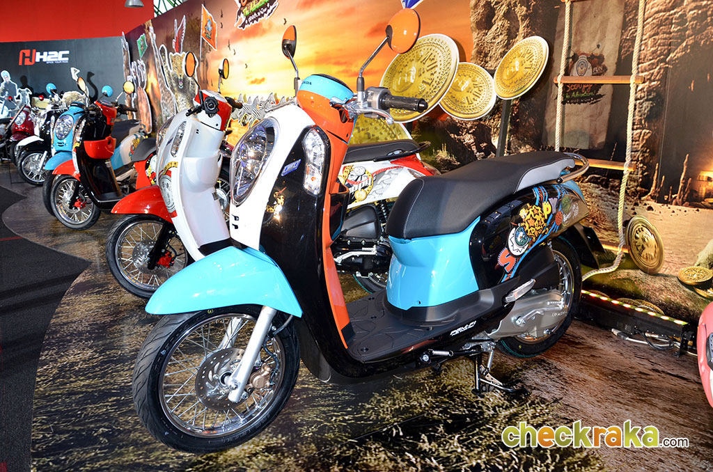 Honda Scoopy i Vivid Me 2014 ACF110SFF (TH) ฮอนด้า สกู้ปปี้ไอ ปี 2014 : ภาพที่ 11