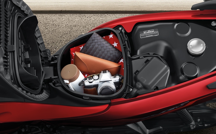 Honda Wave 110i รุ่นสตาร์ทมือ ดิสก์เบรกหน้า ล้อซี่ลวด ฮอนด้า เวฟ ปี 2022 : ภาพที่ 12