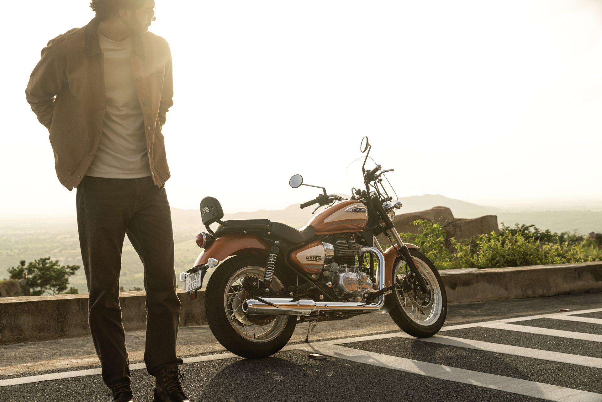 Royal Enfield Meteor 350 Sundowner Orange โรยัล เอ็นฟีลด์ ปี 2026 : ภาพที่ 13