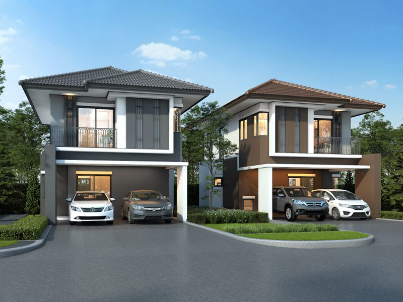 บ้านฟ้ากรีนเนอรี่ ทิวา ปิ่นเกล้า - สาย 5 (Baan Fah Greenery Tiwa Pinklao - Sai 5) ราคา-สเปค-โปรโมชั่น