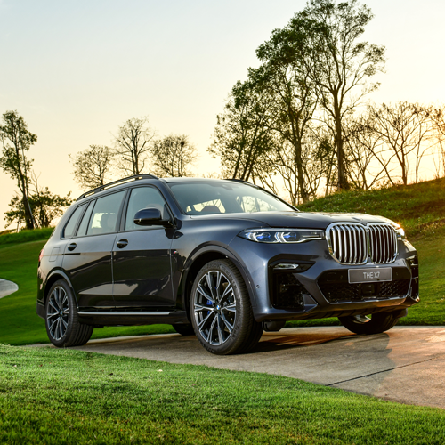 รถยนต์บีเอ็มดับเบิลยู BMW X7 Logo