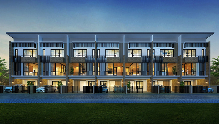 บ้านเรียลแอสเสท ดีเวลลอปเม้นท์ เพล็กซ์ Logo