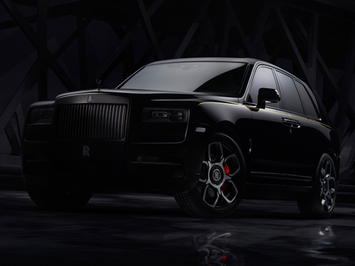 รถยนต์โรลส์-รอยซ์ Rolls-Royce Black Badge Logo