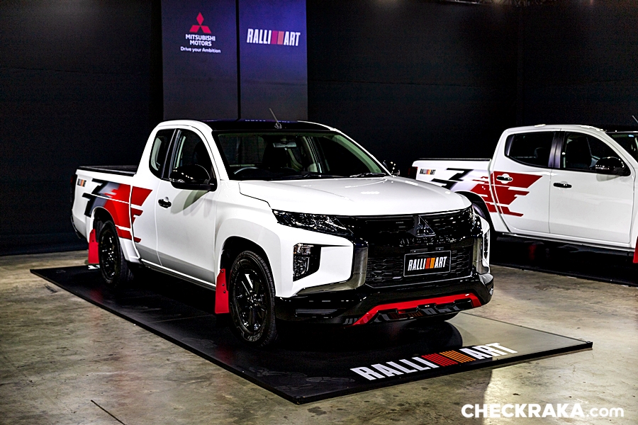 Mitsubishi Triton MEGA-CAB RALLIART ปี 2022 ราคา-สเปค-โปรโมชั่น