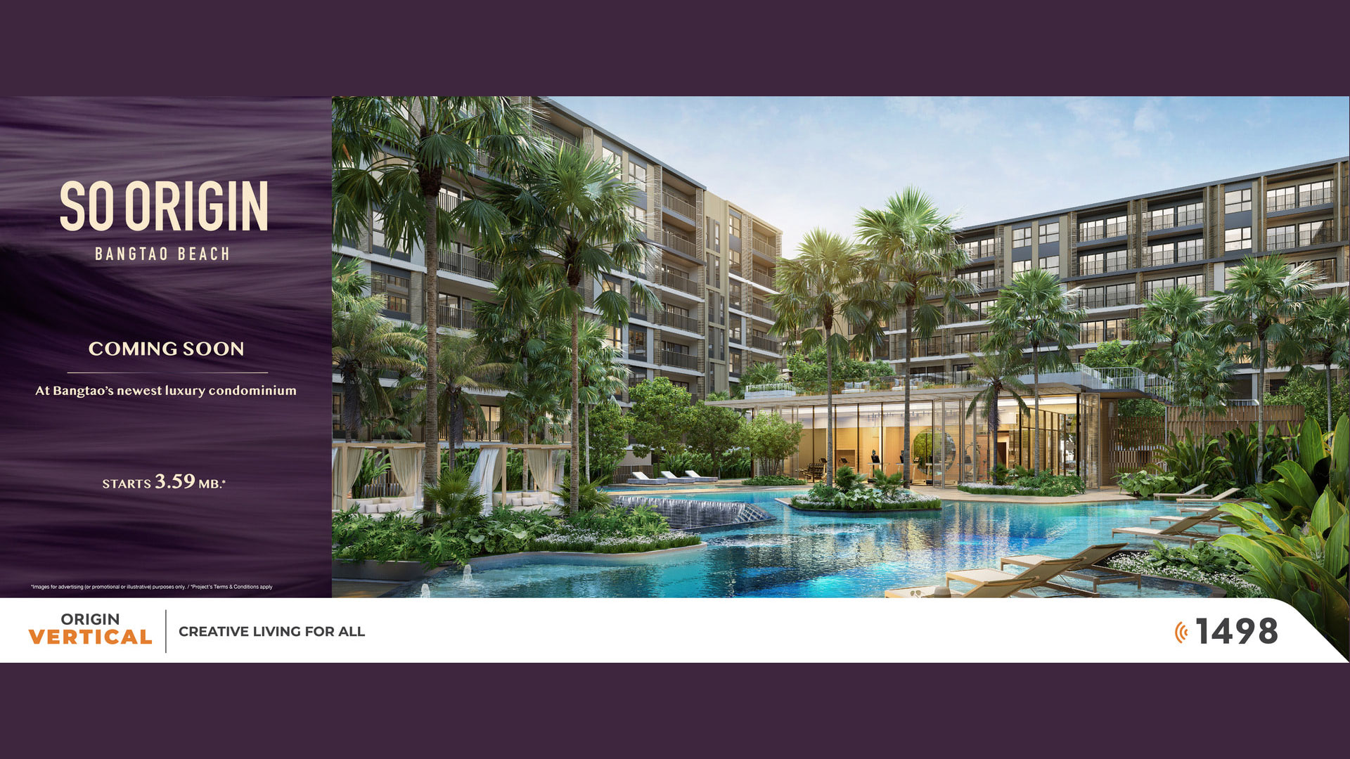 โซ ออริจิ้น บางเทา บีช (SO ORIGIN BANGTAO BEACH) ราคา-สเปค-โปรโมชั่น