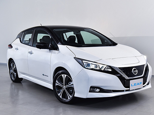 รถยนต์นิสสัน Nissan Leaf Logo