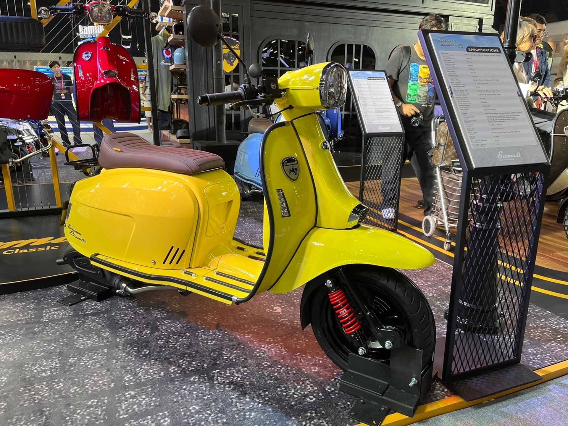 Scomadi TURISMO PICCOLO 125i ปี 2023 ราคา-สเปค-โปรโมชั่น